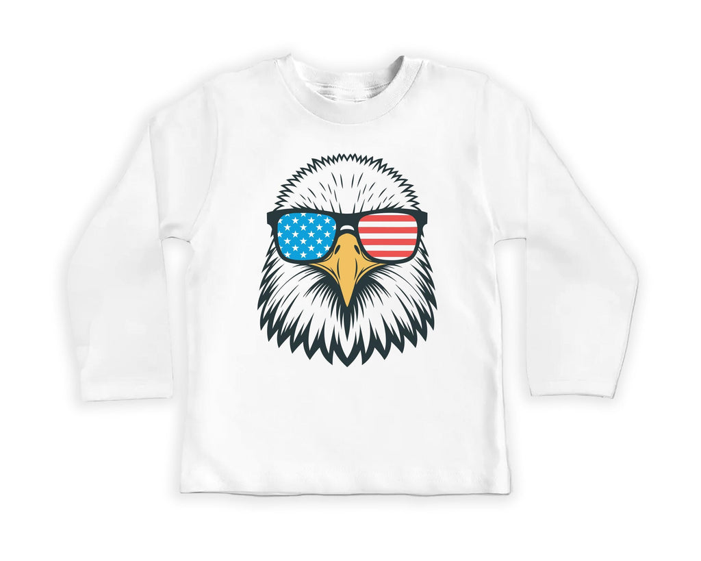 Patriotic Eagle Onesie, Baby Bodysuit, Baby Shirt, Toddler Sweatshirt - Boys America Outfit, 4th of July Baby Gift, USA Bald Eagle Clothes