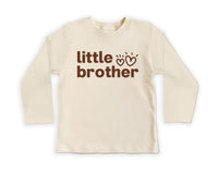 Little Brother Onesie, Baby Bodysuit, Baby Shirt, Toddler Sweatshirt, Retro Lil Brother Outfit, Sibling Gift, New Baby Announcement Clothes