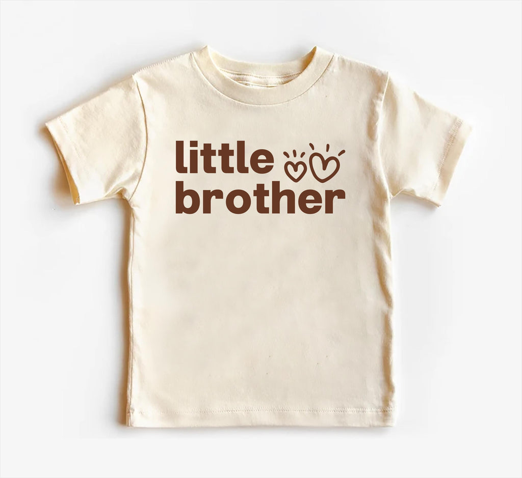 Little Brother Onesie, Baby Bodysuit, Baby Shirt, Toddler Sweatshirt, Retro Lil Brother Outfit, Sibling Gift, New Baby Announcement Clothes