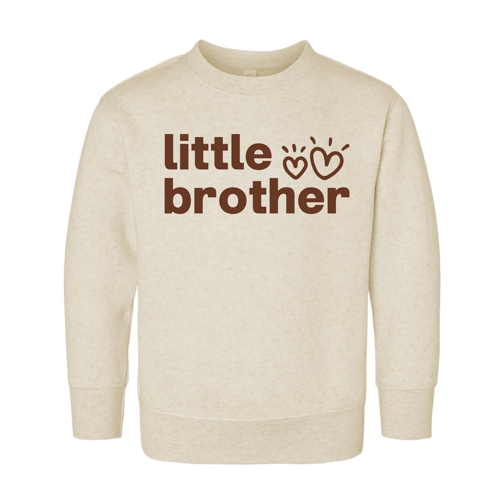 Little Brother Onesie, Baby Bodysuit, Baby Shirt, Toddler Sweatshirt, Retro Lil Brother Outfit, Sibling Gift, New Baby Announcement Clothes