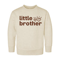 Little Brother Onesie, Baby Bodysuit, Baby Shirt, Toddler Sweatshirt, Retro Lil Brother Outfit, Sibling Gift, New Baby Announcement Clothes