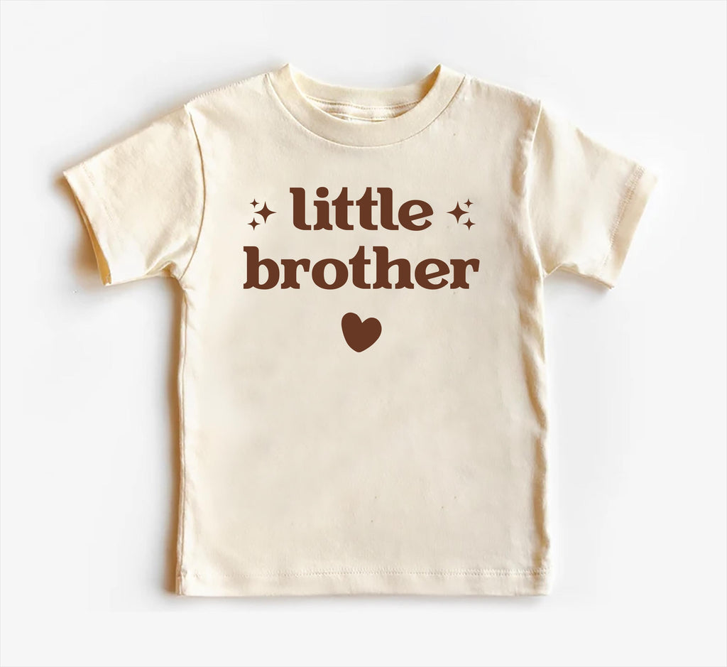 Little Brother Onesie, Baby Bodysuit, Baby Shirt, Toddler Sweatshirt, Retro Lil Brother Outfit, Sibling Gift, New Baby Announcement Clothes