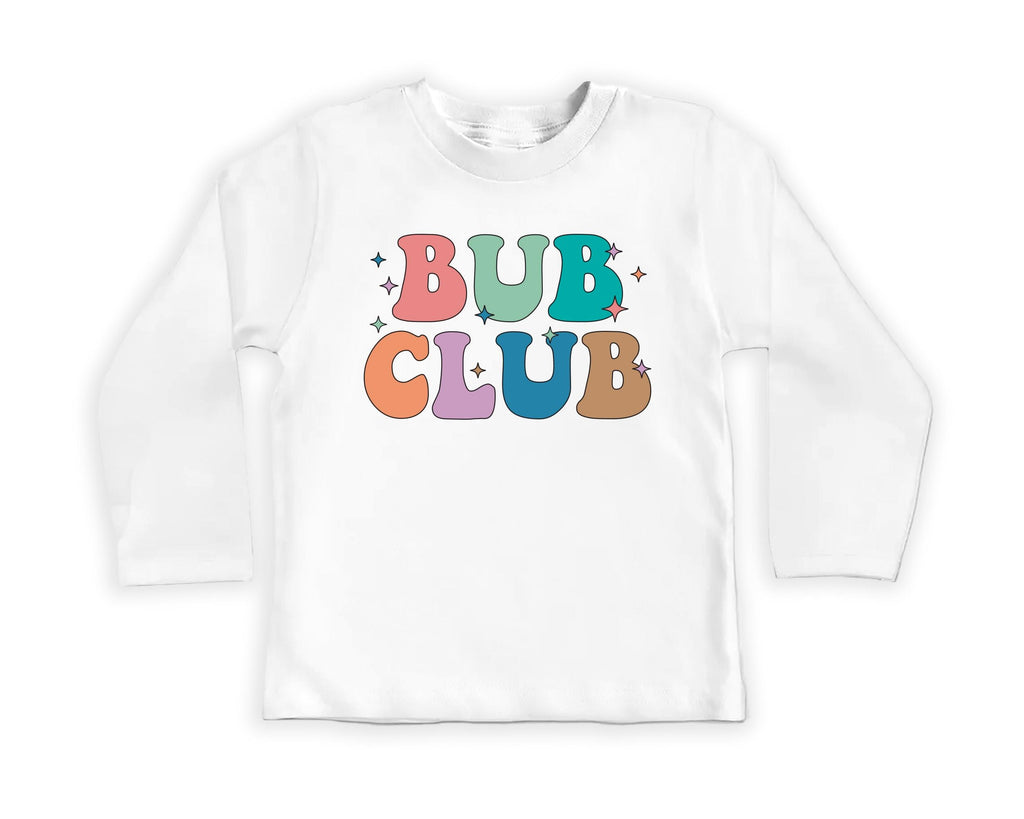 Bub Club Onesie, Baby Bodysuit, Baby Shirt, Toddler Sweatshirt - Little Brother Boys Outfit, Cute Sibling Gift, Matching Family Baby Clothes