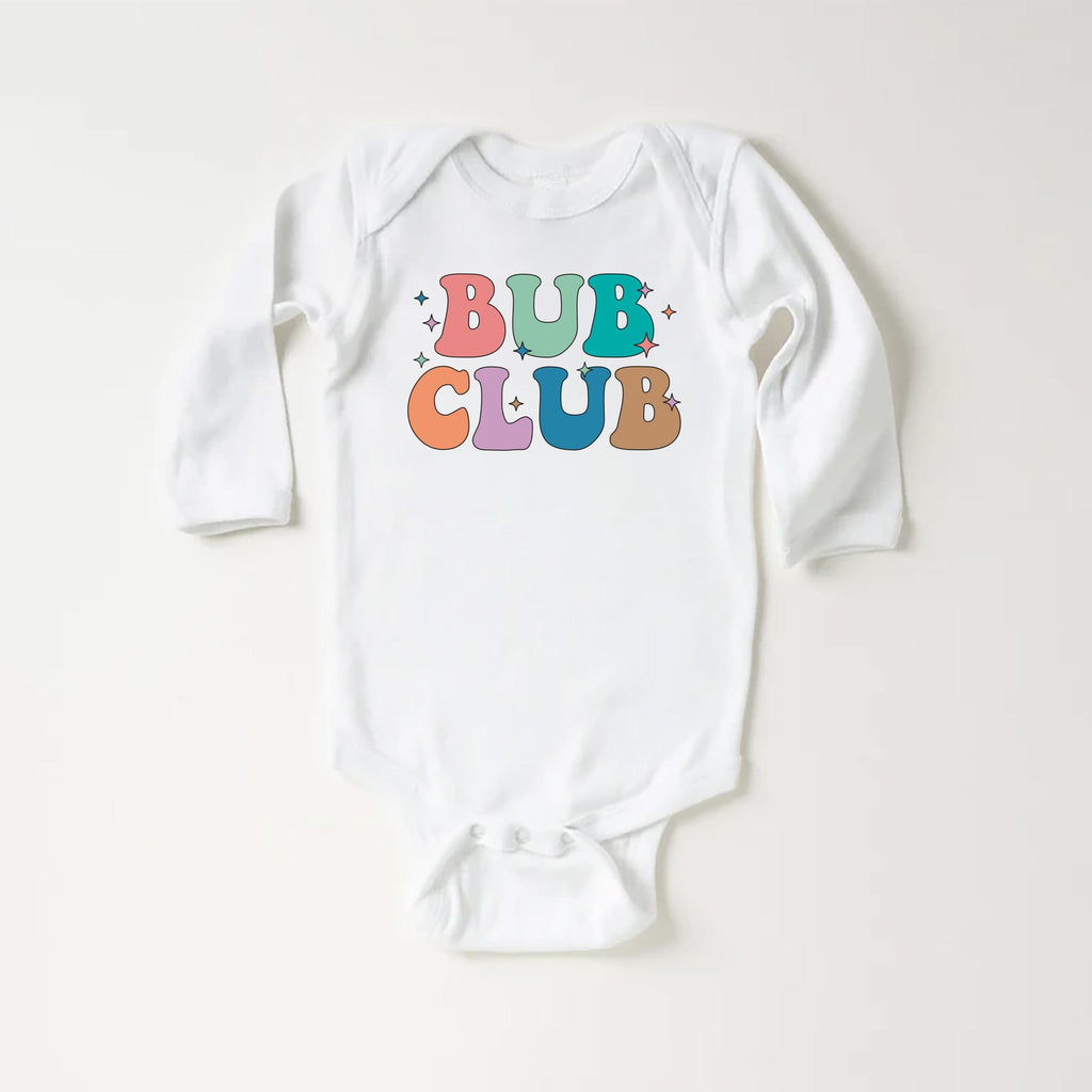 Bub Club Onesie, Baby Bodysuit, Baby Shirt, Toddler Sweatshirt - Little Brother Boys Outfit, Cute Sibling Gift, Matching Family Baby Clothes