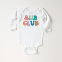 Bub Club Onesie, Baby Bodysuit, Baby Shirt, Toddler Sweatshirt - Little Brother Boys Outfit, Cute Sibling Gift, Matching Family Baby Clothes