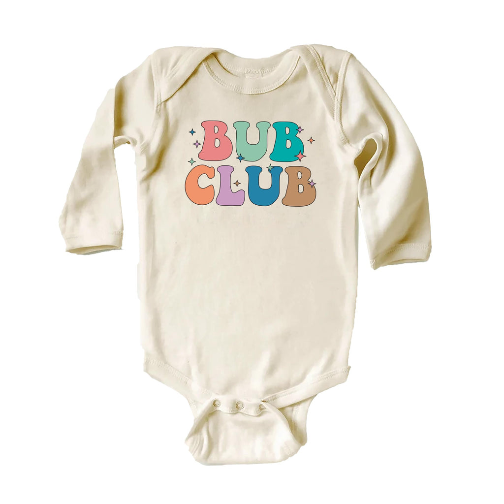 Bub Club Onesie, Baby Bodysuit, Baby Shirt, Toddler Sweatshirt - Little Brother Boys Outfit, Cute Sibling Gift, Matching Family Baby Clothes
