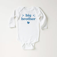 Big Brother Onesie, Baby Bodysuit, Baby Shirt, Toddler Sweatshirt - Cute Retro Pregnancy Announcement, Natural Big Brother Gift for Boys