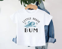 Little Beach Bum Onesie, Baby Bodysuit, Baby Shirt, Toddler Sweatshirt - Retro Summer Outfit, Summer Vacation Baby Gift, Beach Baby Clothes
