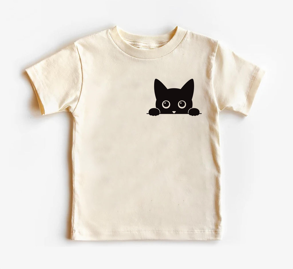 Black Cat Baby Shirt, Baby Onesie, Baby Bodysuit, Toddler Sweatshirt - Cute I Love Cats Outfit, Halloween Baby Gift, Spooky Cat Baby Clothes