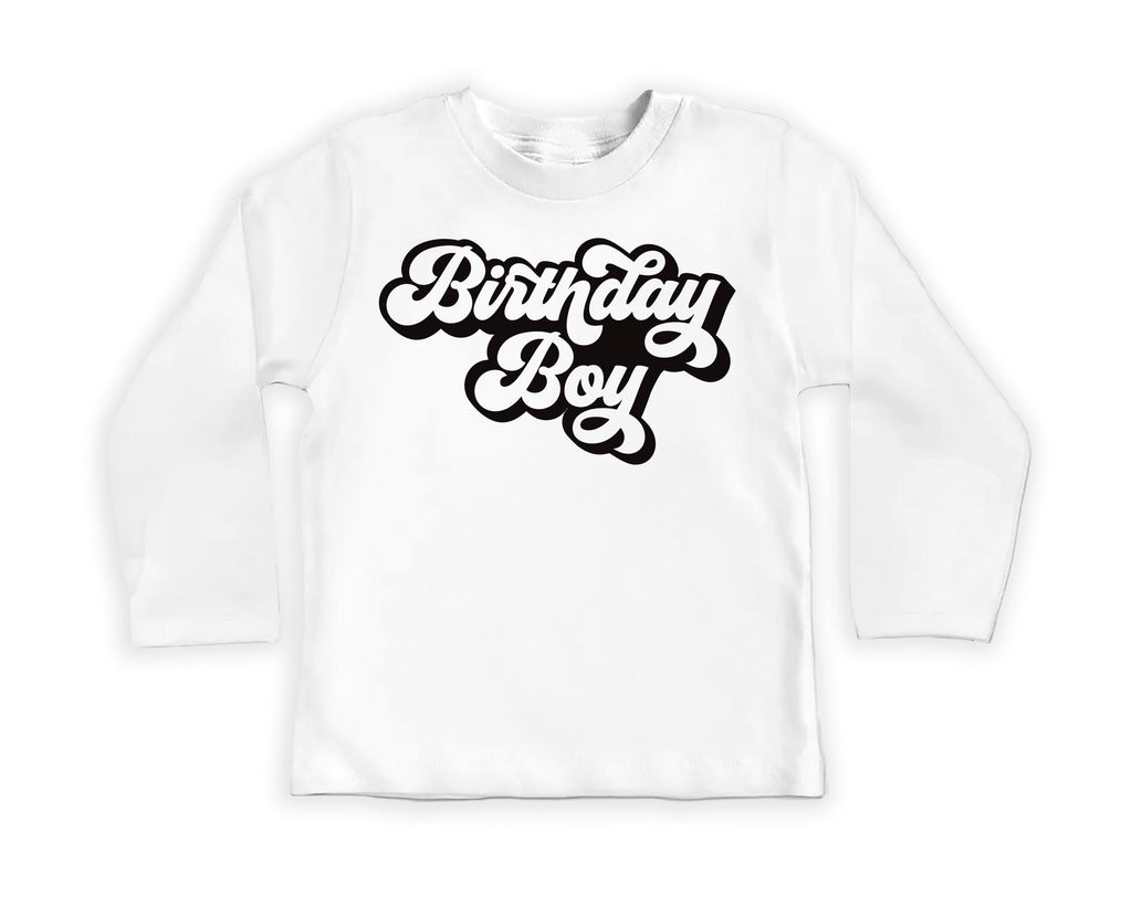 Birthday Boy Onesie Baby Bodysuit, Baby Shirt, Toddler Sweatshirt, Cute Vintage Birthday Outfit, Retro Baby Boy Gift, Party Celebration Look