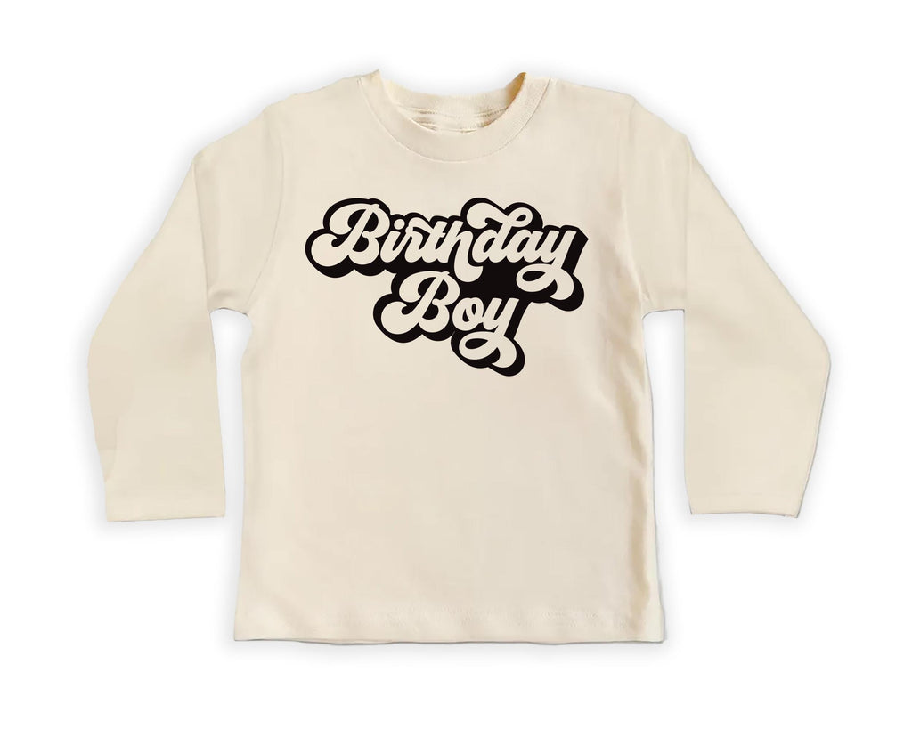 Birthday Boy Onesie Baby Bodysuit, Baby Shirt, Toddler Sweatshirt, Cute Vintage Birthday Outfit, Retro Baby Boy Gift, Party Celebration Look