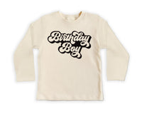 Birthday Boy Onesie Baby Bodysuit, Baby Shirt, Toddler Sweatshirt, Cute Vintage Birthday Outfit, Retro Baby Boy Gift, Party Celebration Look