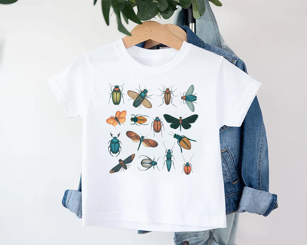 Retro Bugs Onesie, Baby Bodysuit, Baby Shirt, Toddler Sweatshirt - Vintage Entomologist Outfit, Insect Baby Gift, Nature-Loving Baby Clothes
