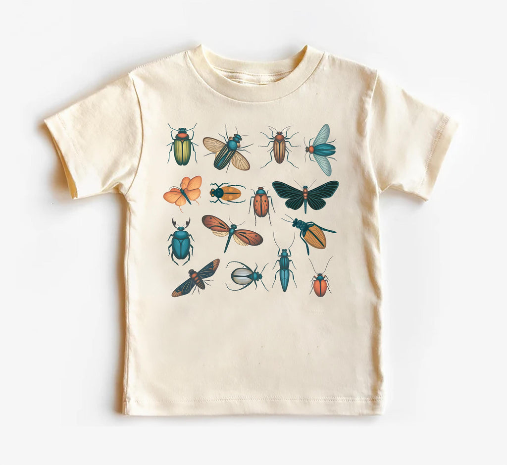 Retro Bugs Onesie, Baby Bodysuit, Baby Shirt, Toddler Sweatshirt - Vintage Entomologist Outfit, Insect Baby Gift, Nature-Loving Baby Clothes