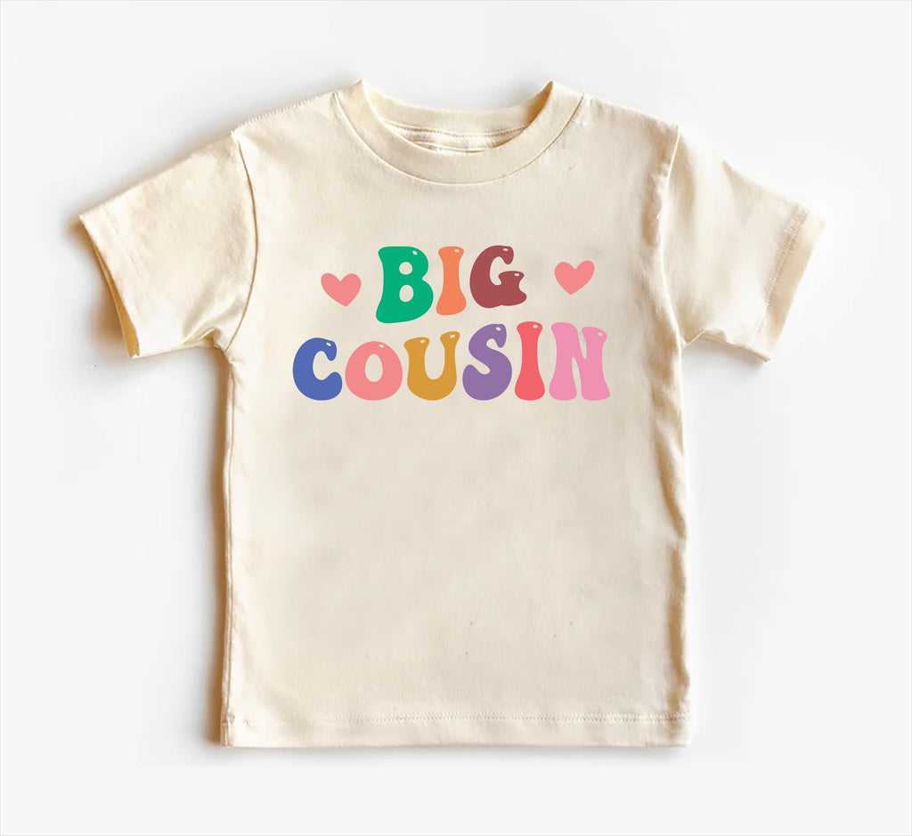 Big Cousin Onesie, Baby Bodysuit, Baby Shirt, Toddler Sweatshirt - Retro Boys Matching Cousin Outfit, Cute Family Gift, Cousin Crew Clothes