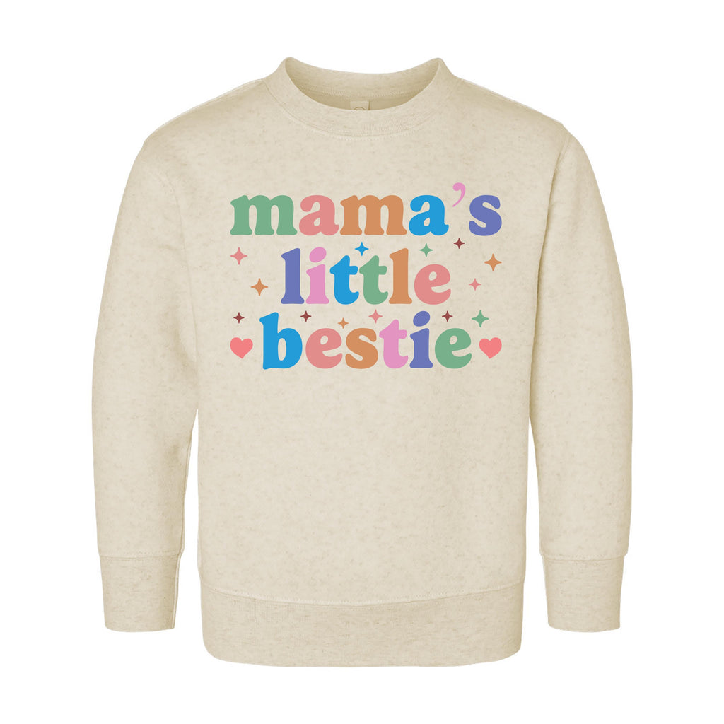 Mommy’s Little Bestie Onesie, Baby Bodysuit, Baby Shirt, Toddler Sweatshirt - Cute Minimalist Mother’s Day Outfit, Baby Gift for Mom & Me