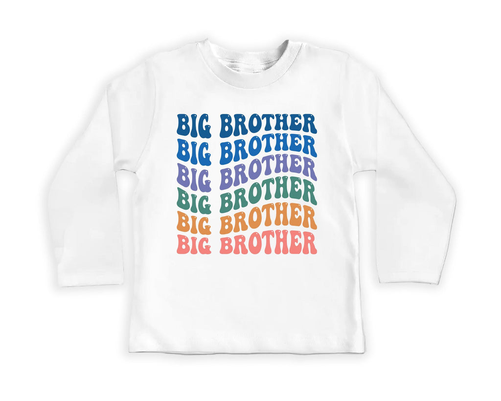 Big Brother Onesie, Baby Bodysuit, Baby Shirt, Toddler Sweatshirt - Retro Sibling Outfit, Cute Big Brother Gift, Family Announcement Clothes
