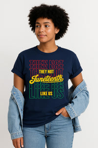 They Not Like Us Short Sleeve T-Shirt