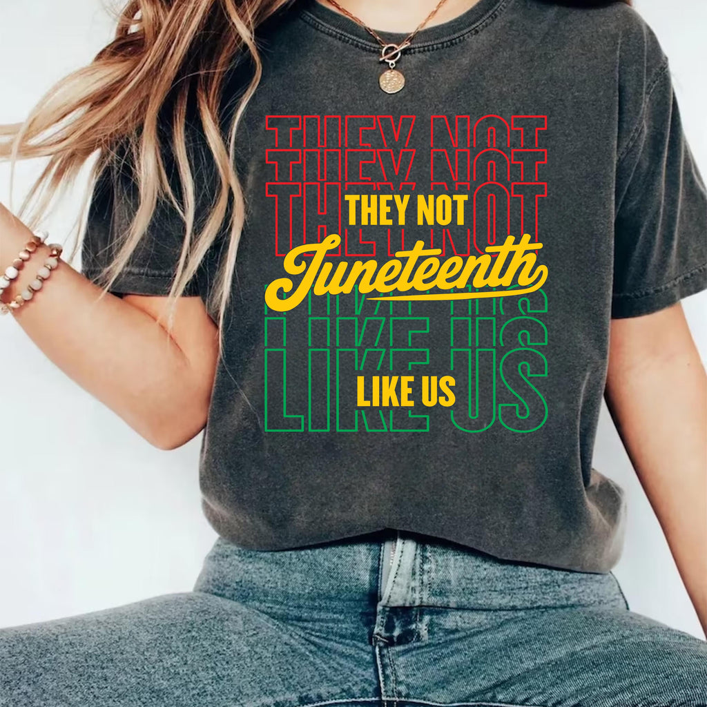 They Not Like Us Short Sleeve T-Shirt