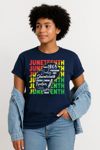 Juneteenth 1865 Short Sleeve T-Shirt