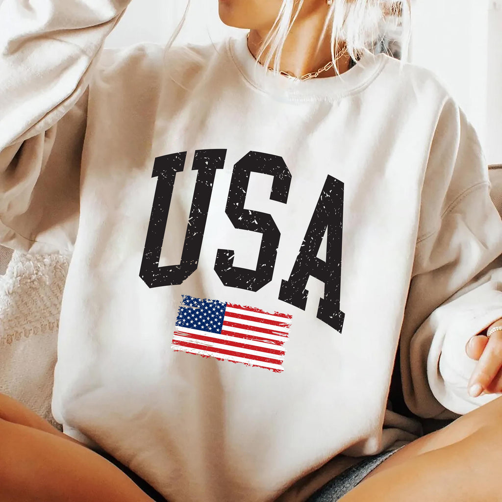 USA Flag Hoodie