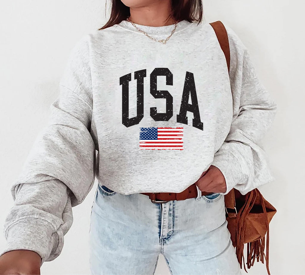 USA Flag Hoodie