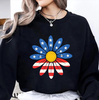 July 4th Daisy Long Sleeve Shirt