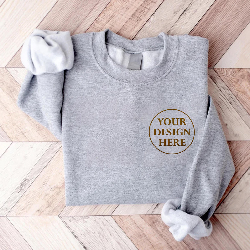 Custom Design Embroidered Sweatshirt