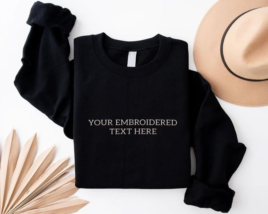 Personalized Embroidered Sweatshirt