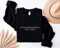 Personalized Embroidered Sweatshirt