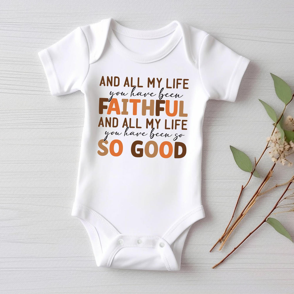Psalm Bible Quote Onesie, Baby Bodysuit, Baby Shirt, Toddler Sweatshirt - Boho Christian Outfit, Religious Baby Gift, Faith-Based Boho Style