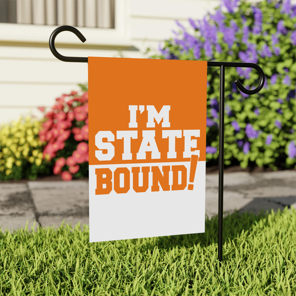 Personalized College Bound Garden Flag, Double Sided Custom Senior Graduation College Bound, Class of 2025 Flag, School Graduation Yard Sign
