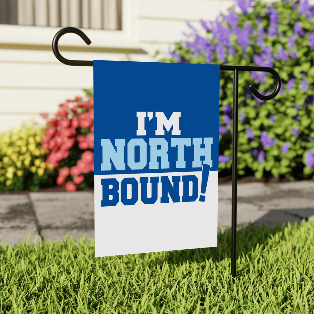 Personalized College Bound Garden Flag, Double Sided Custom Senior Graduation College Bound, Class of 2025 Flag, School Graduation Yard Sign