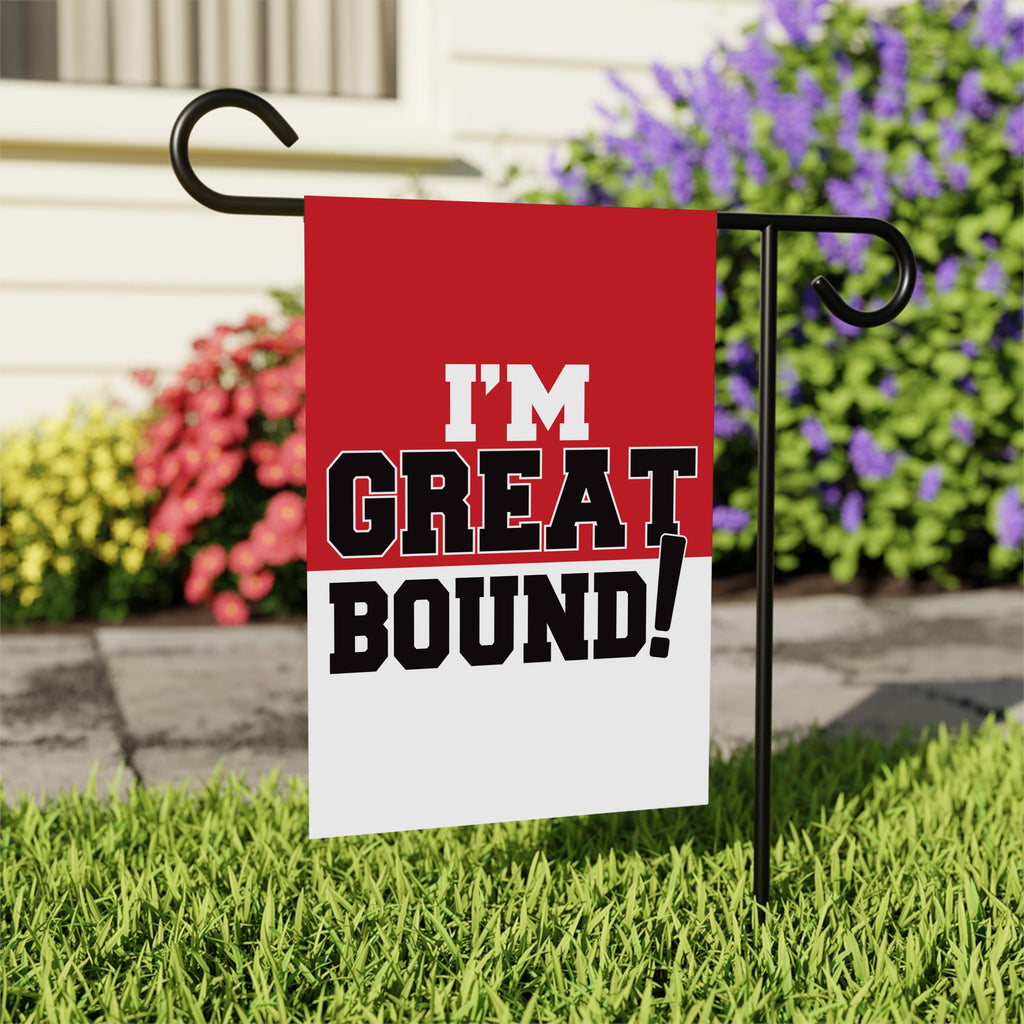 Personalized College Bound Garden Flag, Double Sided Custom Senior Graduation College Bound, Class of 2025 Flag, School Graduation Yard Sign
