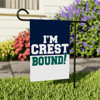 Personalized College Bound Garden Flag, Double Sided Custom Senior Graduation College Bound, Class of 2025 Flag, School Graduation Yard Sign