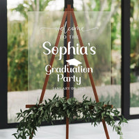 2025 Graduation Party Welcome Sign, Graduation Decor Sign, College Grad Party Display, Class of 2025 Sign, Graduation Gifts, Custom Sign