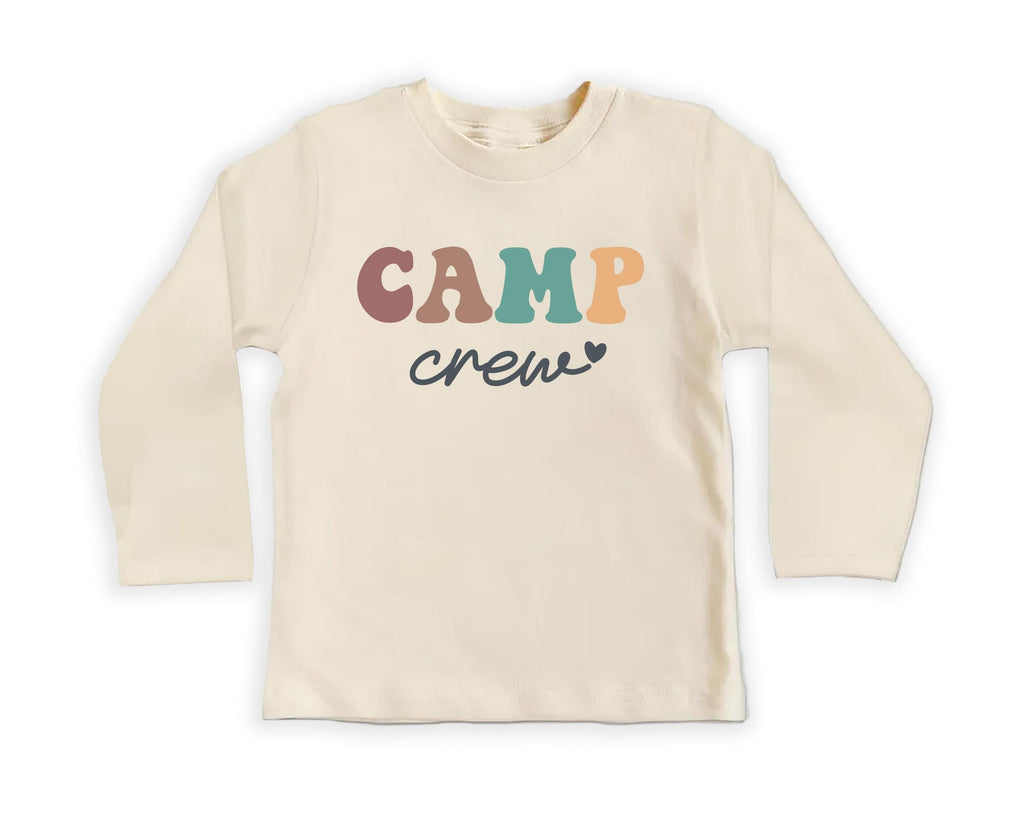 Camp Crew Onesie Baby Bodysuit, Baby Shirt, Toddler Sweatshirt, Retro Cousin Camping Outfit, Outdoor Adventure Baby Gift, Summer Family Trip