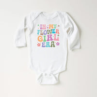 In My Flower Girl Era Onesie Baby Bodysuit, Baby Shirt, Toddler Sweatshirt, Cute Girls Wedding Party Outfit, Flower Girl Gift, Bridal Moment