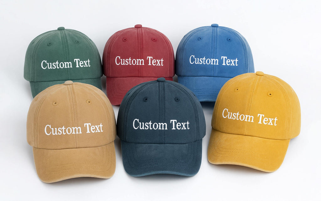 Bulk Custom Embroidered Hat, Personalized Dad Cap, Monogram Logo Baseball Hat, Small Business Merch, Your Text Bachelorette Party Gift