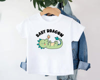Baby Dragon Onesie, Baby Bodysuit, Baby Shirt, Toddler Sweatshirt - Cute Year of the Dragon Announcement Outfit, Chinese Zodiac Baby Gift