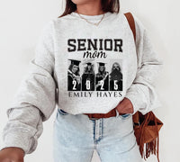 Senior 2025 Mom and Dad Sweatshirt