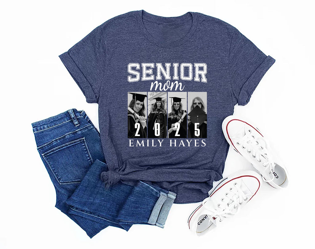 Senior 2025 Mom and Dad Short Sleeve T-Shirt