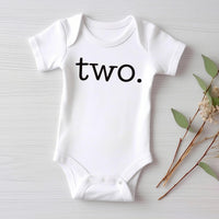 Second Birthday Onesie Baby Bodysuit, Baby Shirt, Toddler Sweatshirt, Vintage Two Year Old Birthday Outfit, Cute 2nd Birthday Girl Gift Idea