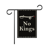 We The People, No Kings in America Protest Garden Flag, Double Sided, Resist Hate