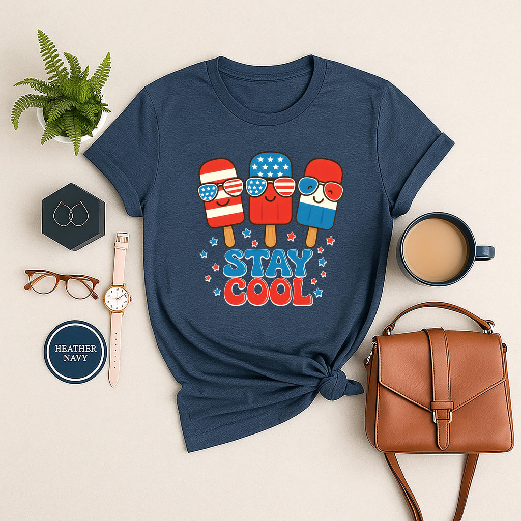 Stay Cool Popsicle Short Sleeve T-Shirt
