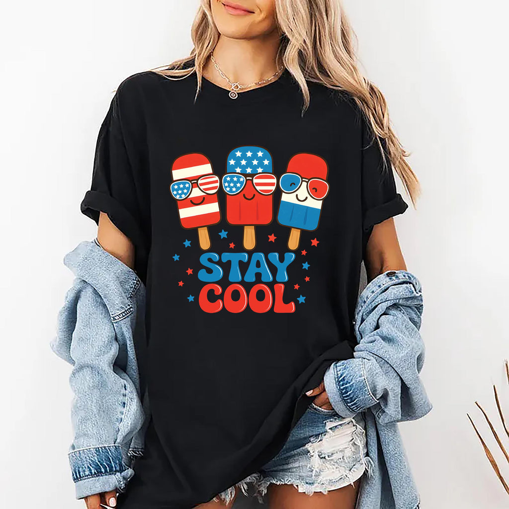Stay Cool Popsicle Short Sleeve T-Shirt