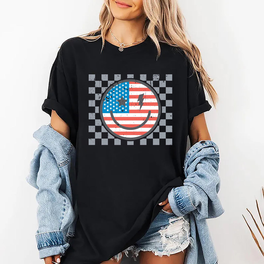 Happy 4th of July Short Sleeve T-Shirt