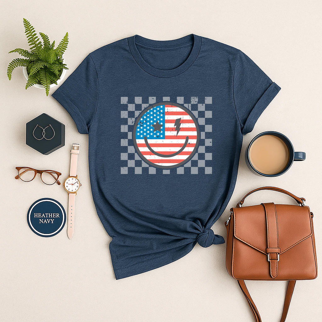 Happy 4th of July Short Sleeve T-Shirt