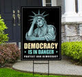 Protect Our Democracy Yard Sign - Resist Hate Lawn Sign, Anti-Trump Sign, Resist Racism