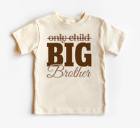 Big Brother Baby Bodysuit, Baby Shirt, Toddler Sweatshirt - Retro Big Brother Sibling Outfit, Cute Big Brother Gift, Pregnancy Announcement